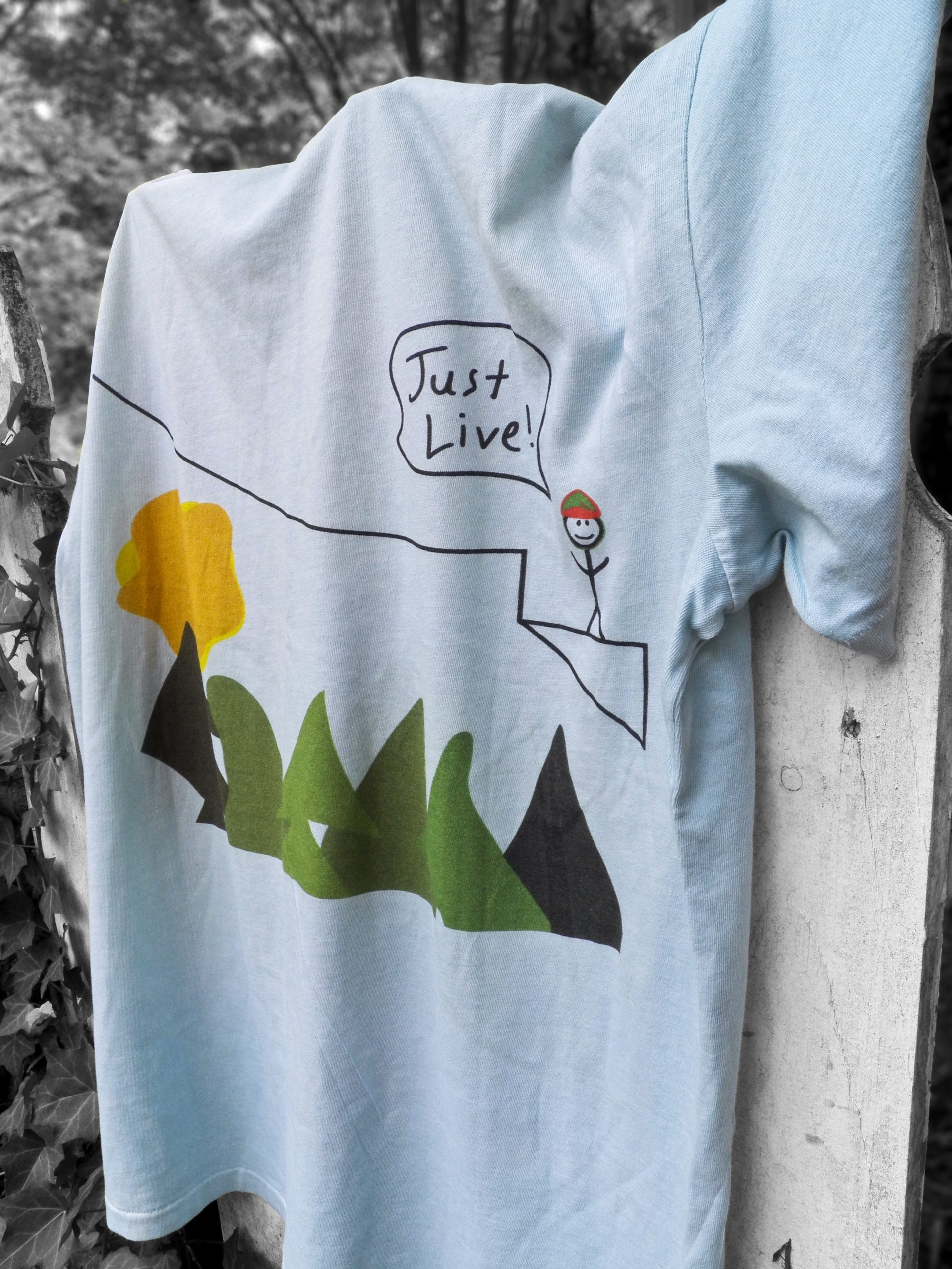 Just Live Shirt - Print